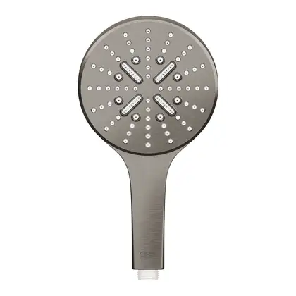 Лейка для душа Grohe Rainshower SmartActive Cube (цвет - тёмный графит, матовый), 3 вида струи (26574AL0) фото 2 Aquada.com.ua Лейка для душа Grohe Rainshower SmartActive Cube (цвет - тёмный графит, матовый), 3 вида струи (26574AL0) фото 2 Aquada.com.ua