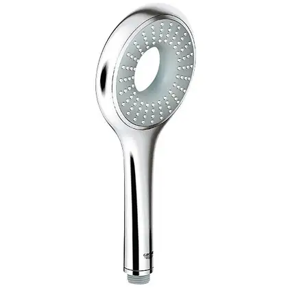 Лейка для душа Grohe Rainshower Icon (хром/белый), 1 вид струи (27375000) фото 1 Aquada.com.ua Лейка для душа Grohe Rainshower Icon (хром/белый), 1 вид струи (27375000) фото 1 Aquada.com.ua
