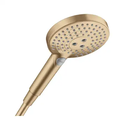 Лейка для душа Hansgrohe Raindance Select S 120 (цвет - матовая бронза), 3 вида струи (26530140) фото 1 Aquada.com.ua Лейка для душа Hansgrohe Raindance Select S 120 (цвет - матовая бронза), 3 вида струи (26530140) фото 1 Aquada.com.ua