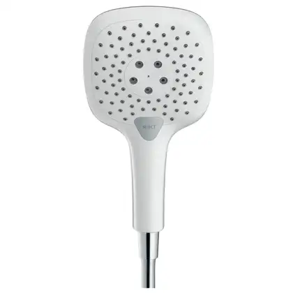 HANSGROHE Лейка для душа Raindance Select E 150 (цвет - хром/белый), 3 вида струи (26550400) фото 2 Aquada.com.ua HANSGROHE Лейка для душа Raindance Select E 150 (цвет - хром/белый), 3 вида струи (26550400) фото 2 Aquada.com.ua