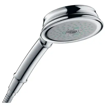 Лейка для душа Hansgrohe Croma 100 Classic Multi (цвет - хром), 3 вида струи (28539000) фото 1 Aquada.com.ua