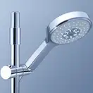 Душевой гарнитур Grohe Power&Soul Cosmopolitan 130 (ручной душ, штанга 900 мм, шланг 1750 мм) с ограничением расхода воды, хром (27734000) фото 2 Aquada.com.ua
