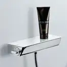 Душевой набор Hansgrohe Ecostat Select/Raindance E120 3jet, хром/белый (27039400) фото 2 Aquada.com.ua