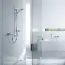 Душевой гарнитур с термостатом Hansgrohe Croma 100 Multi (27086000) фото 3 Aquada.com.ua