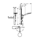 Душевой гарнитур Hansgrohe Raindance Select S (цвет - хром) (27648000) фото 2 Aquada.com.ua