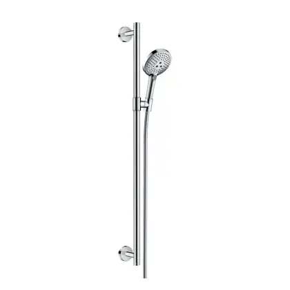 Душевой гарнитур Hansgrohe Raindance Select S 120 EcoSmart 9 л / мин / Unica Comfort 0,90 м (цвет - хром) (26323000) фото 1 Aquada.com.ua
