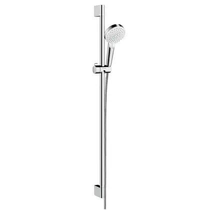 Душевой гарнитур Hansgrohe Crometta Vario (цвет - хром/белый) (26536400) фото 1 Aquada.com.ua Душевой гарнитур Hansgrohe Crometta Vario (цвет - хром/белый) (26536400) фото 1 Aquada.com.ua