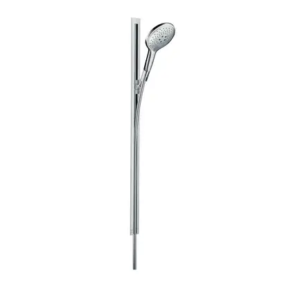 HANSGROHE Душевой гарнитур Raindance Select S 150 3jet со штангой 90 см (цвет - хром/белый) (26626400) фото 1 Aquada.com.ua HANSGROHE Душевой гарнитур Raindance Select S 150 3jet со штангой 90 см (цвет - хром/белый) (26626400) фото 1 Aquada.com.ua