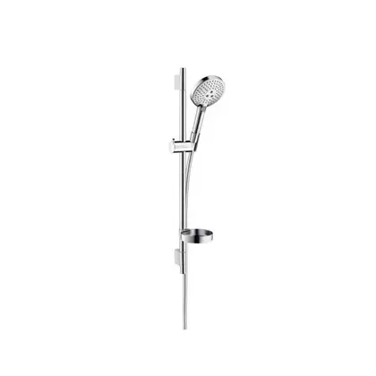 Душевой гарнитур Hansgrohe Raindance Select S 120 3jet со штангой 90 см и мыльницей (цвет - хром) (26631000) фото 1 Aquada.com.ua Душевой гарнитур Hansgrohe Raindance Select S 120 3jet со штангой 90 см и мыльницей (цвет - хром) (26631000) фото 1 Aquada.com.ua