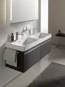 Раковина двойная Laufen Pro S 1300 х 460 мм (H8149680001041) фото 3 Aquada.com.ua
