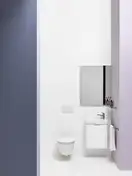 Маленькая (мини) раковина 48 х 28 см Laufen Pro S, отверстие под смеситель справа (H8159540001041) фото 4 Aquada.com.ua