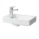 Маленькая (мини) раковина 48 х 28 см Laufen Pro S, отверстие под смеситель слева (H8159550001041) фото 1 Aquada.com.ua