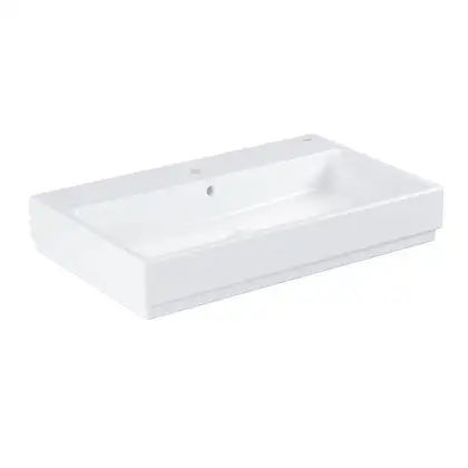 Раковина накладная на столешницу Grohe Cube Ceramic 80 х 49 см (3947600H) фото 1 Aquada.com.ua Раковина накладная на столешницу Grohe Cube Ceramic 80 х 49 см (3947600H) фото 1 Aquada.com.ua