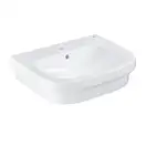 Раковина накладная на столешницу Grohe Euro Ceramic 59,6 х 48,3 см, с покрытием PureGuard (3933700H) фото 1 Aquada.com.ua