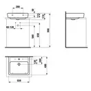 Раковина накладная на столешницу 55 х 48 см Laufen Pro (H8179510001041) фото 3 Aquada.com.ua