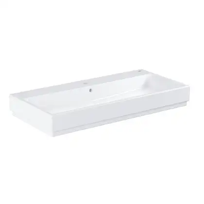 Раковина подвесная Grohe Cube Ceramic 101 х 49 см (3938600H) фото 1 Aquada.com.ua Раковина подвесная Grohe Cube Ceramic 101 х 49 см (3938600H) фото 1 Aquada.com.ua