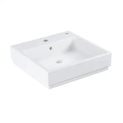 Раковина накладная на столешницу Grohe Cube Ceramic 50 х 49 см (3947800H) фото 1 Aquada.com.ua Раковина накладная на столешницу Grohe Cube Ceramic 50 х 49 см (3947800H) фото 1 Aquada.com.ua