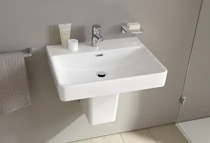 Раковина подвесная 55 х 46,5 см Laufen Pro S (H8109620001041) фото 2 Aquada.com.ua