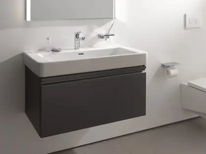 Раковина подвесная 85 х 46,5 см Laufen Pro S (H8139650001041) фото 2 Aquada.com.ua Раковина подвесная 85 х 46,5 см Laufen Pro S (H8139650001041) фото 2 Aquada.com.ua