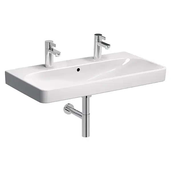 Раковина мебельная Kolo Traffic 90 х 48 см, с 2 отверстиями под смеситель L91590000 (L91590000) фото 1 Aquada.com.ua Раковина мебельная Kolo Traffic 90 х 48 см, с 2 отверстиями под смеситель L91590000 (L91590000) фото 1 Aquada.com.ua