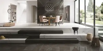 Плитка напольная Fiandre Marmi Maximum Pietra Grey 150 х 150 см Lucidato (MML3261515) фото 5 Aquada.com.ua