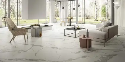 Плитка напольная Fiandre Marmi Maximum Calacatta Light 150 х 150 см Lucidato (MML4061515) фото 5 Aquada.com.ua Плитка напольная Fiandre Marmi Maximum Calacatta Light 150 х 150 см Lucidato (MML4061515) фото 5 Aquada.com.ua