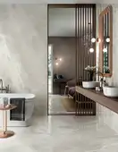Керамогранит Mirage Cosmopolitan White Crystal 120 х 278 см (9 мм) глянцевый (CP 05 LUC 120x278) фото 4 Aquada.com.ua