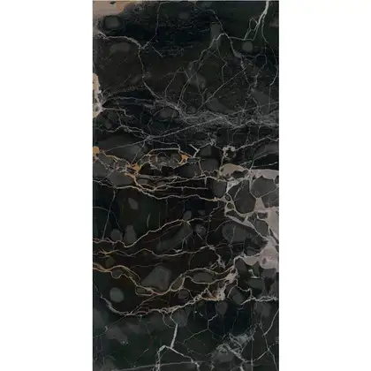 Плитка настенная Fiandre Precious Stones Nero Portoro 300 х 150 см (ST20A61530) фото 1 Aquada.com.ua