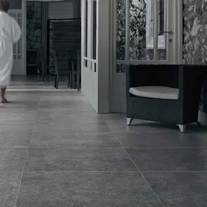 Керамогранит REX CERAMICHE REX MAGNUM Pietra Del Nord Nero Soft 160X160 (744997) фото 2 Aquada.com.ua Керамогранит REX CERAMICHE REX MAGNUM Pietra Del Nord Nero Soft 160X160 (744997) фото 2 Aquada.com.ua