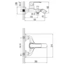 Смеситель для ванны Primera Taho (цвет - хром) (10120024) фото 2 Aquada.com.ua