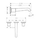 Смеситель для раковины Axor Bouroullec (цвет - хром) (19135000) фото 3 Aquada.com.ua
