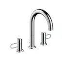 Смеситель для раковины 200, на 3 отверстия Axor Uno (цвет - хром) (38054000) фото 1 Aquada.com.ua