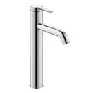 Смеситель для раковины высокий Duravit C.1 (цвет - хром), без донного клапана, излив 136 мм (C11030002010) фото 1 Aquada.com.ua