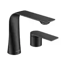 Смеситель для раковины на 2 отверстия Duravit D.1 (цвет - чёрный матовый) (D11120002046) фото 1 Aquada.com.ua