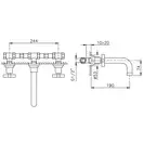 Смеситель для раковины Nicolazzi Mac Kinley 05 (2207CR29) фото 2 Aquada.com.ua