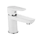 Смеситель для раковины Imprese Podzima Breclav white (цвет - хром/белый) (05245W)