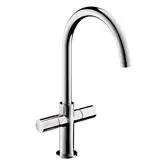 Смеситель для раковины Axor Uno2 (цвет - хром), без донного клапана (38040000)