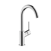 Смеситель для раковины, однорычажный Hansgrohe Talis (цвет - хром), с донным клапаном (32084000)