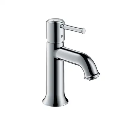 Сместитель для раковины, однорычажный Hansgrohe Talis Classic (цвет - хром), без донного клапана (14118000) фото 1 Aquada.com.ua