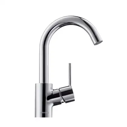 Смеситель для раковины, однорычажный Hansgrohe Talis S (цвет - хром) (32073000) фото 1 Aquada.com.ua Смеситель для раковины, однорычажный Hansgrohe Talis S (цвет - хром) (32073000) фото 1 Aquada.com.ua
