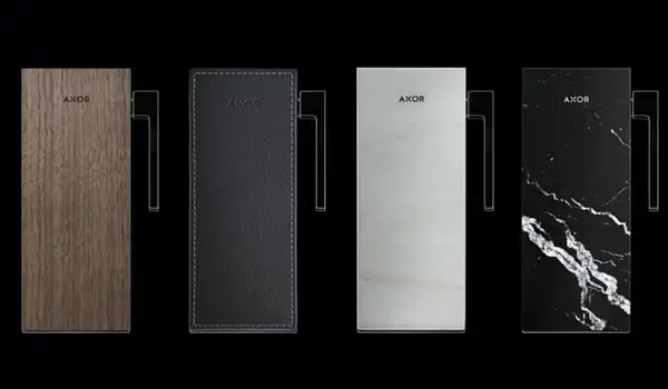 Смеситель для раковины высокий Axor MyEdition (цвет - хром/чёрный орех) (47012000+47907000) фото 2 Aquada.com.ua Смеситель для раковины высокий Axor MyEdition (цвет - хром/чёрный орех) (47012000+47907000) фото 2 Aquada.com.ua