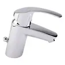 Смеситель однорычажный для раковины Grohe Eurosmart DN 15 S-Size (цвет - хром) с донным клапаном (33265002) фото 14 Aquada.com.ua