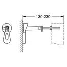 GROHE Настенный уголок для монтажа перед стеной (крепёжный материал 2шт) Rapid SL (3855800m) (3855800M) фото 5 Aquada.com.ua