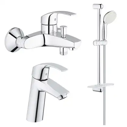GROHE Набір для ванни Eurosmart  3 в 1 (123246M) (123246M) фото 6 Aquada.com.ua