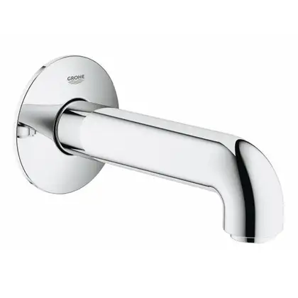 GROHE Излив для ванны со стены, настенный монтаж, хром BauClassic (13258000) фото 5 Aquada.com.ua GROHE Излив для ванны со стены, настенный монтаж, хром BauClassic (13258000) фото 5 Aquada.com.ua