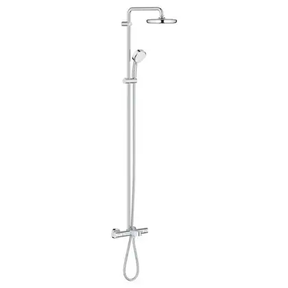 GROHE Душова система настінного монтажу з термостатом для ванни Tempesta Cosmopolitan System 210 (26223001 фото 6 Aquada.com.ua GROHE Душова система настінного монтажу з термостатом для ванни Tempesta Cosmopolitan System 210 (26223001 фото 6 Aquada.com.ua