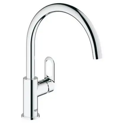 Смеситель для кухни Grohe Bau Loop (цвет - хром) (31368000) фото 6 Aquada.com.ua Смеситель для кухни Grohe Bau Loop (цвет - хром) (31368000) фото 6 Aquada.com.ua
