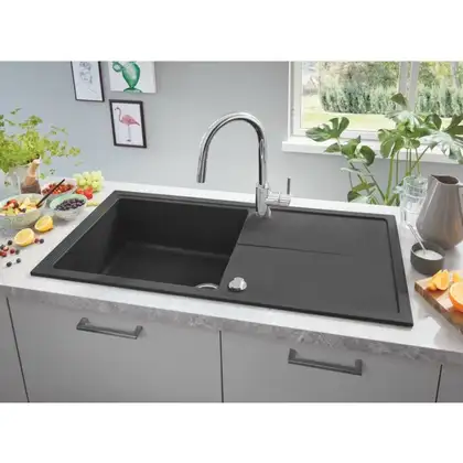 GROHE Мойка кварцевая Sink K400 (31641AP0) (31641AP0) фото 8 Aquada.com.ua GROHE Мойка кварцевая Sink K400 (31641AP0) (31641AP0) фото 8 Aquada.com.ua