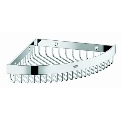 GROHE Велика кутова поличка-решітка Selection Cube (40809000) фото 4 Aquada.com.ua GROHE Велика кутова поличка-решітка Selection Cube (40809000) фото 4 Aquada.com.ua