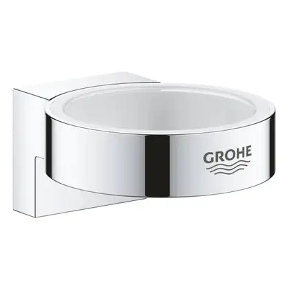 Держатель для стакана/дозатора жидкого мыла Grohe Selection, хром (41027000) фото 5 Aquada.com.ua Держатель для стакана/дозатора жидкого мыла Grohe Selection, хром (41027000) фото 5 Aquada.com.ua